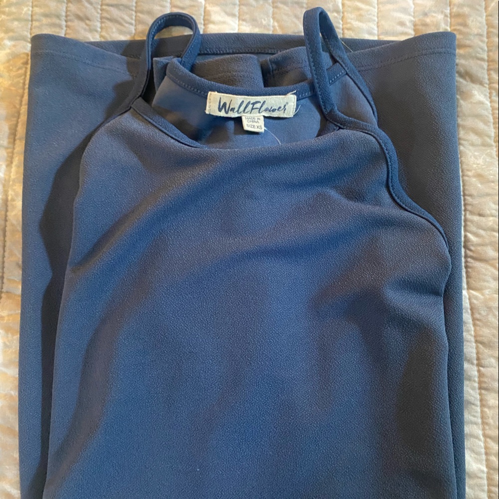 Blue Flowy Dress